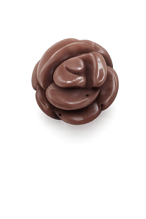 Carved stone rose